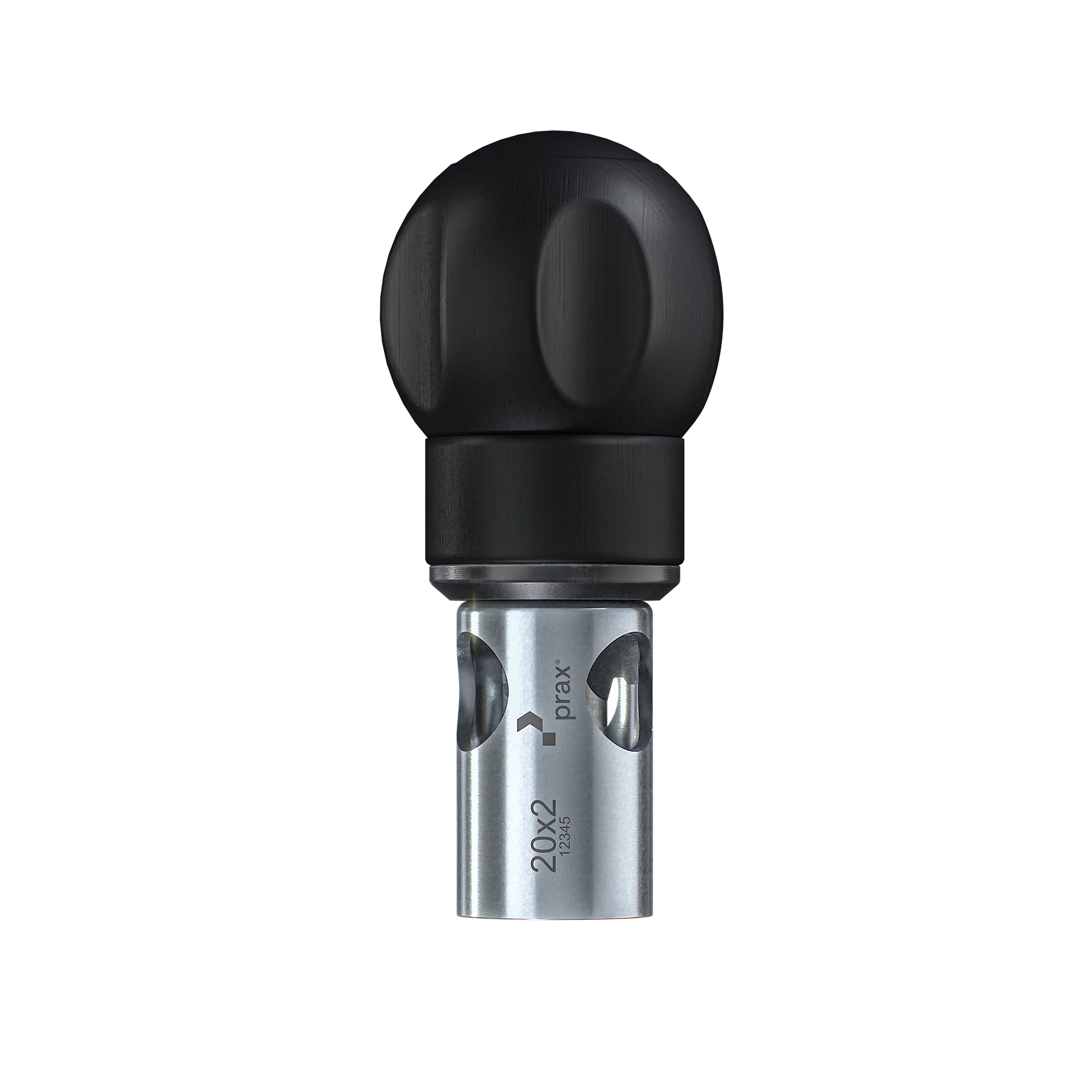 Produktbild von prax® Kalibrierer und Rohrentgrater Standard mit Stahlschutz und Kugelgriff 20x2mm