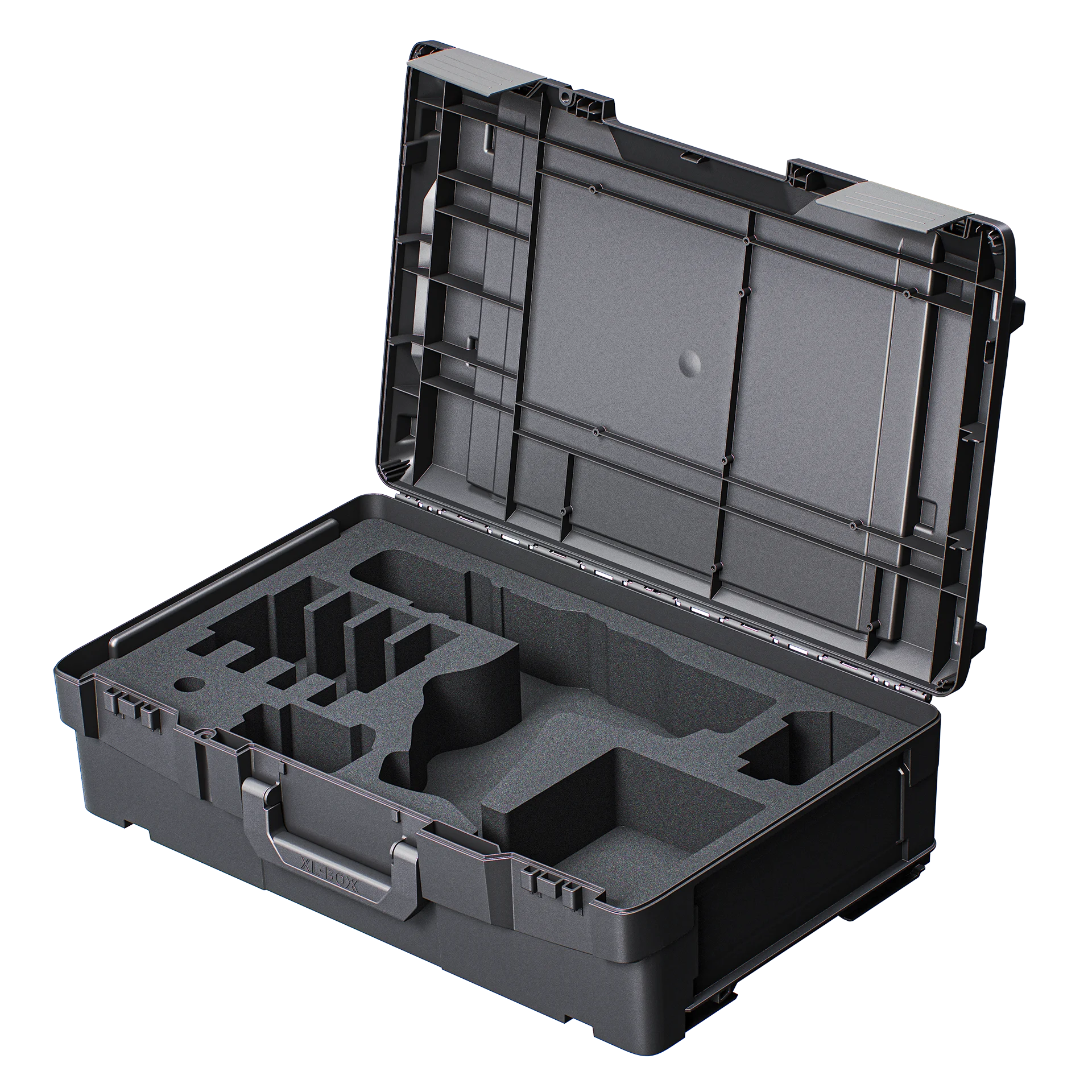 Produktbild von prax® Koffer XL-Boxx mit  Schaumstoffeinlage