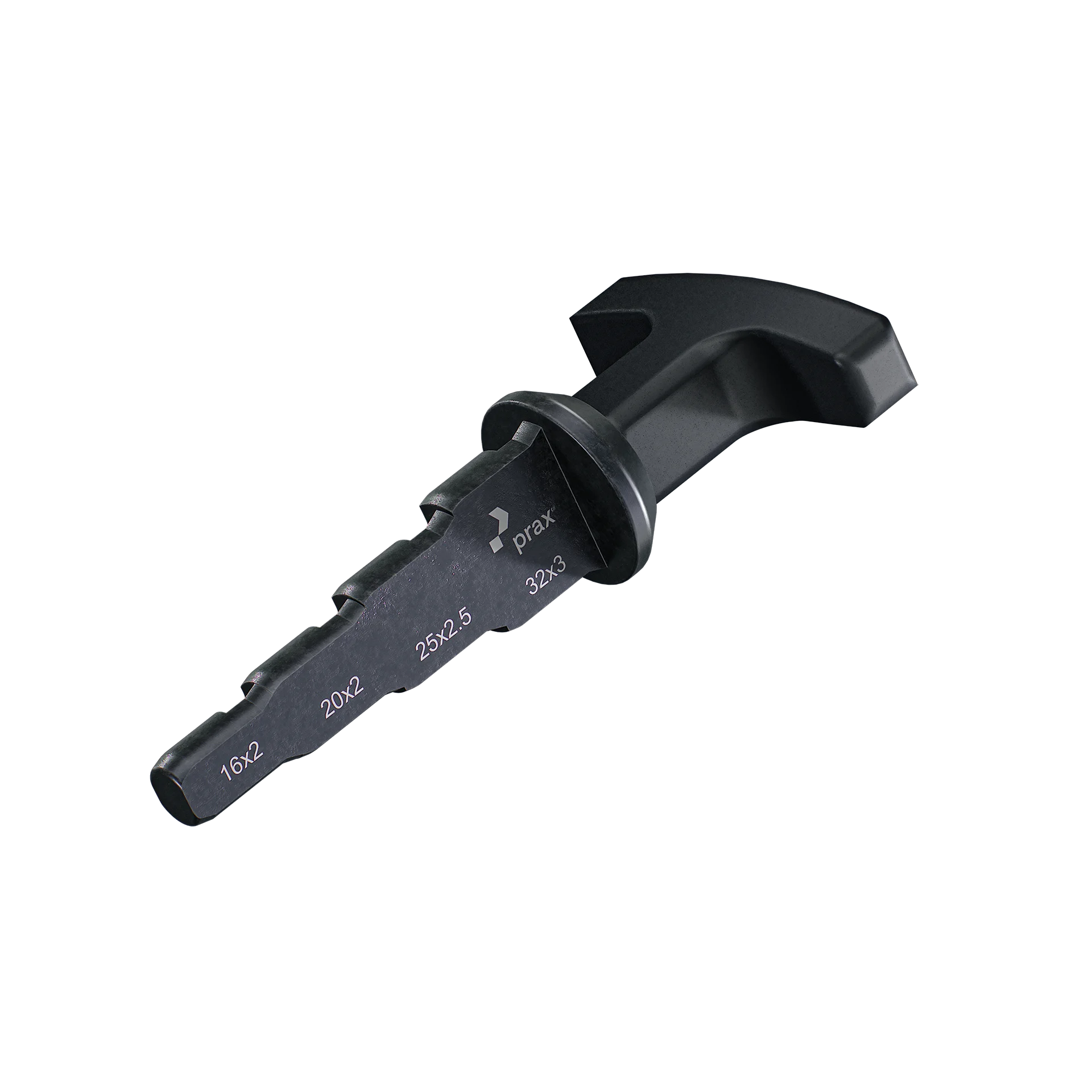 prax® Stufenentgrater 4-fach mit T-Griff 16-20-25-32mm