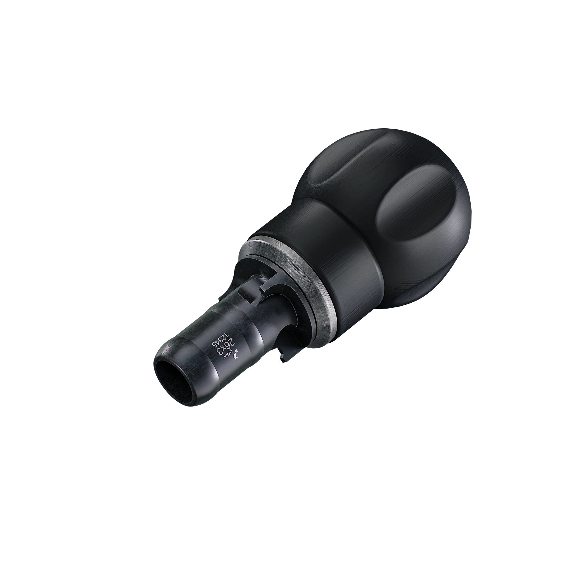 prax® Kalibrierer und Rohrentgrater Standard ohne Stahlschutz mit Kugelgriff 26x3mm