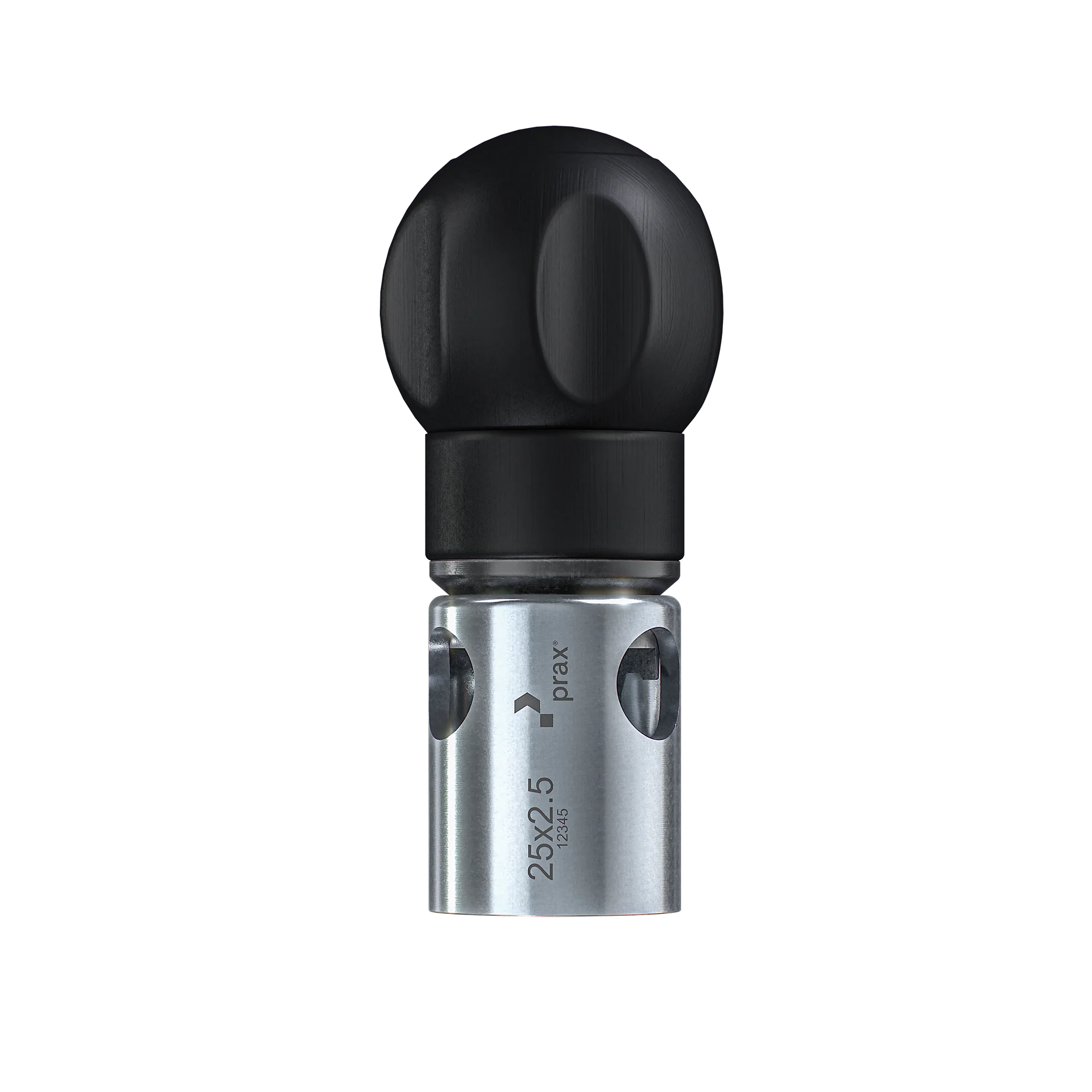 Produktbild von prax® Kalibrierer und Rohrentgrater Standard mit Stahlschutz und Kugelgriff 25x2,5mm