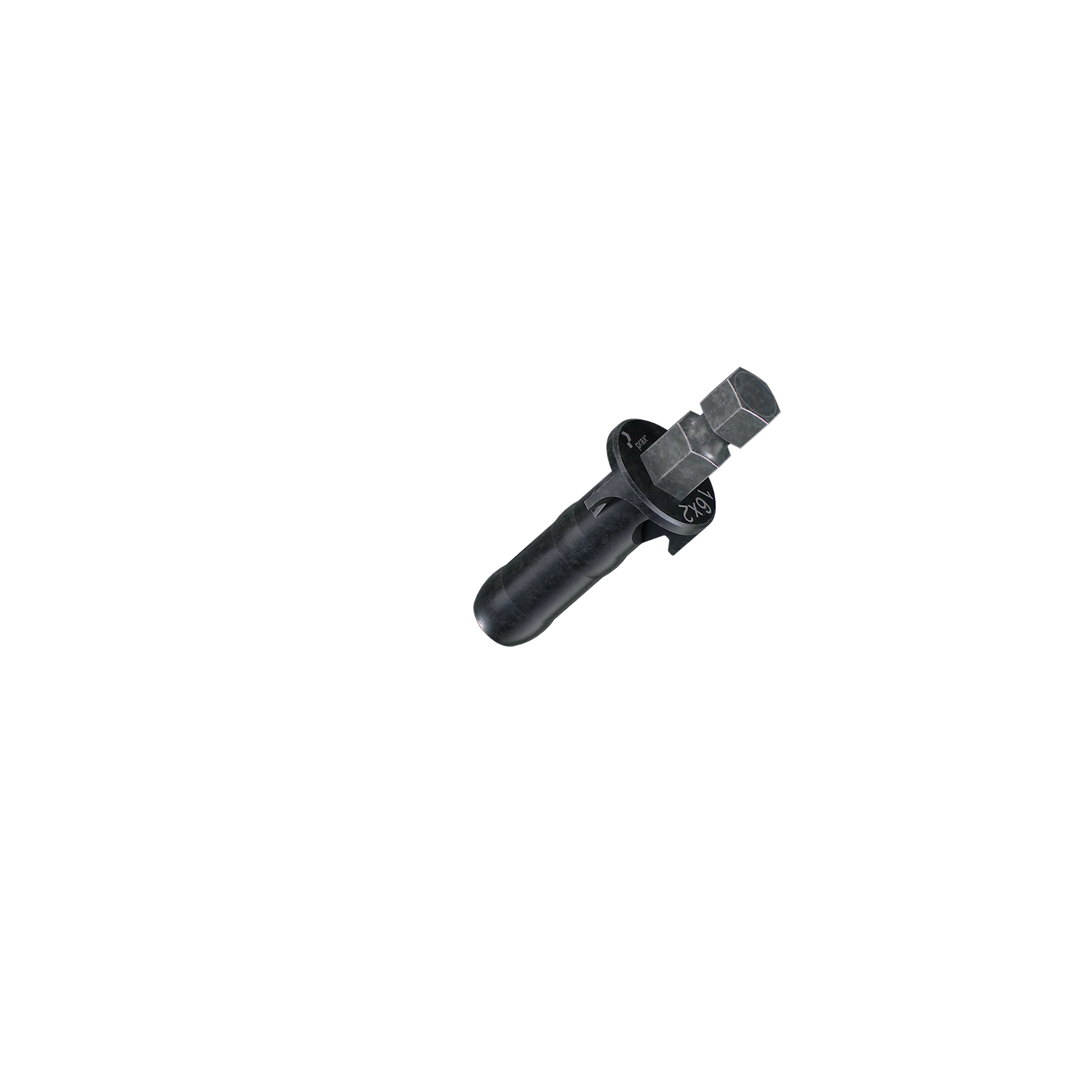 prax® Kalibrierer und Rohrentgrater Standard ohne Stahlschutz mit Sechskant-Aufnahme 16x2mm