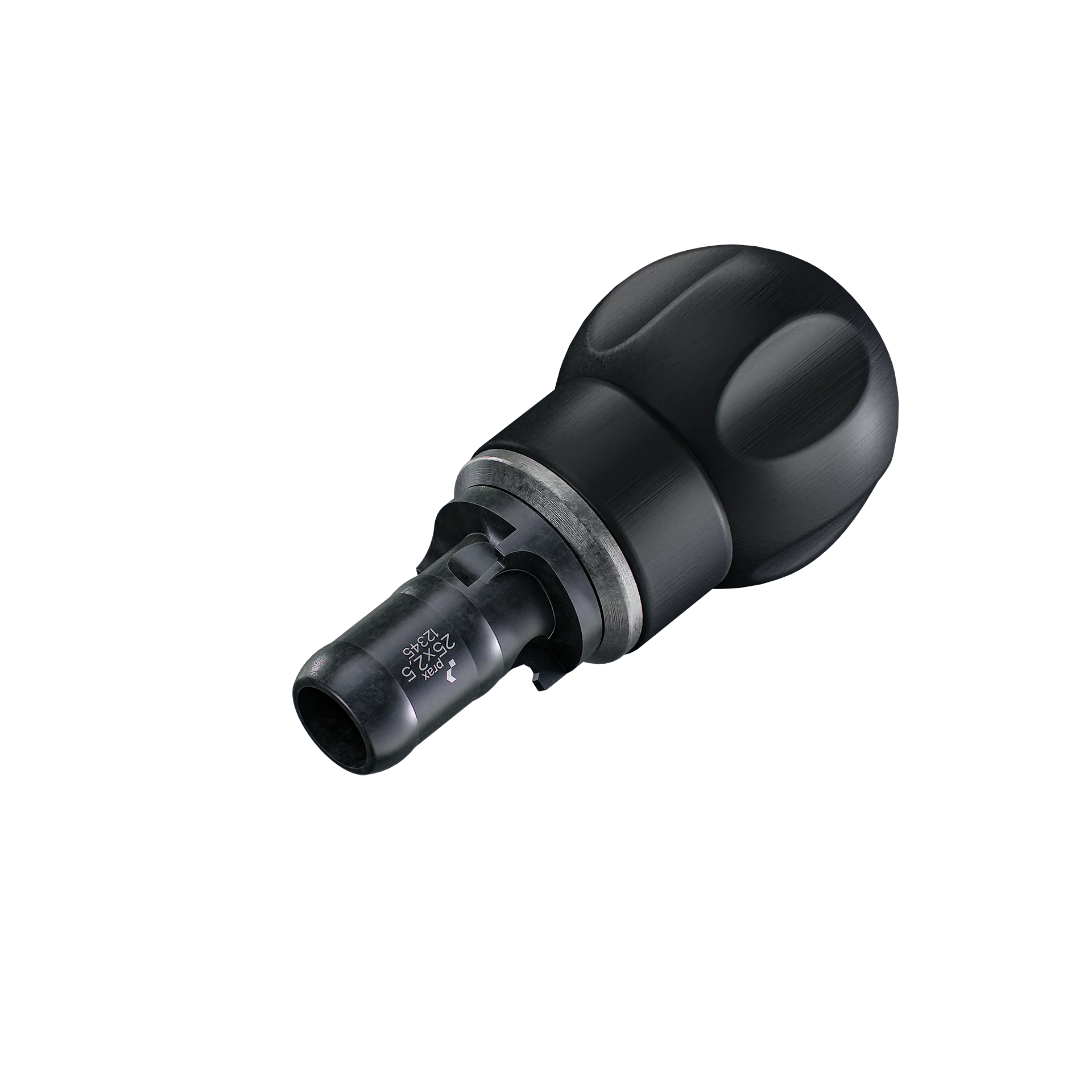 prax® Kalibrierer und Rohrentgrater Standard ohne Stahlschutz mit Kugelgriff 25x2,5mm