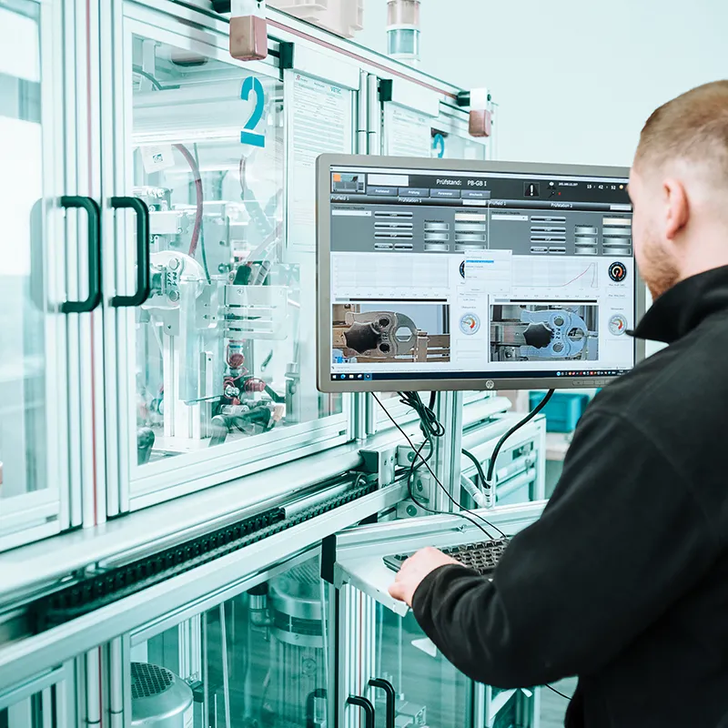 Produktion von Pressbacken