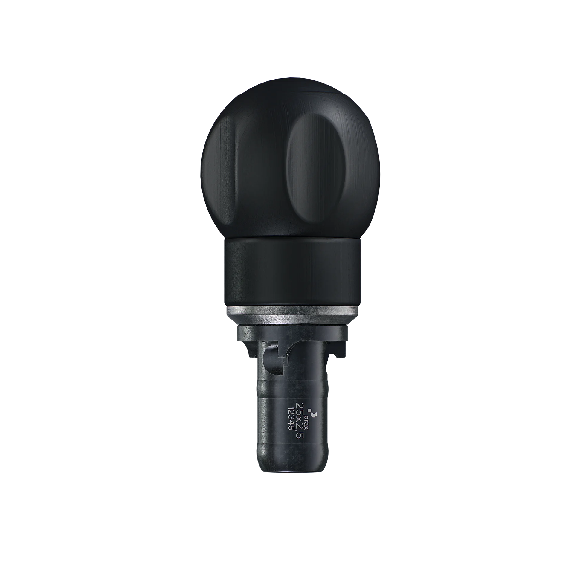 Produktbild von prax® Kalibrierer und Rohrentgrater Standard ohne Stahlschutz mit Kugelgriff 25x2,5mm