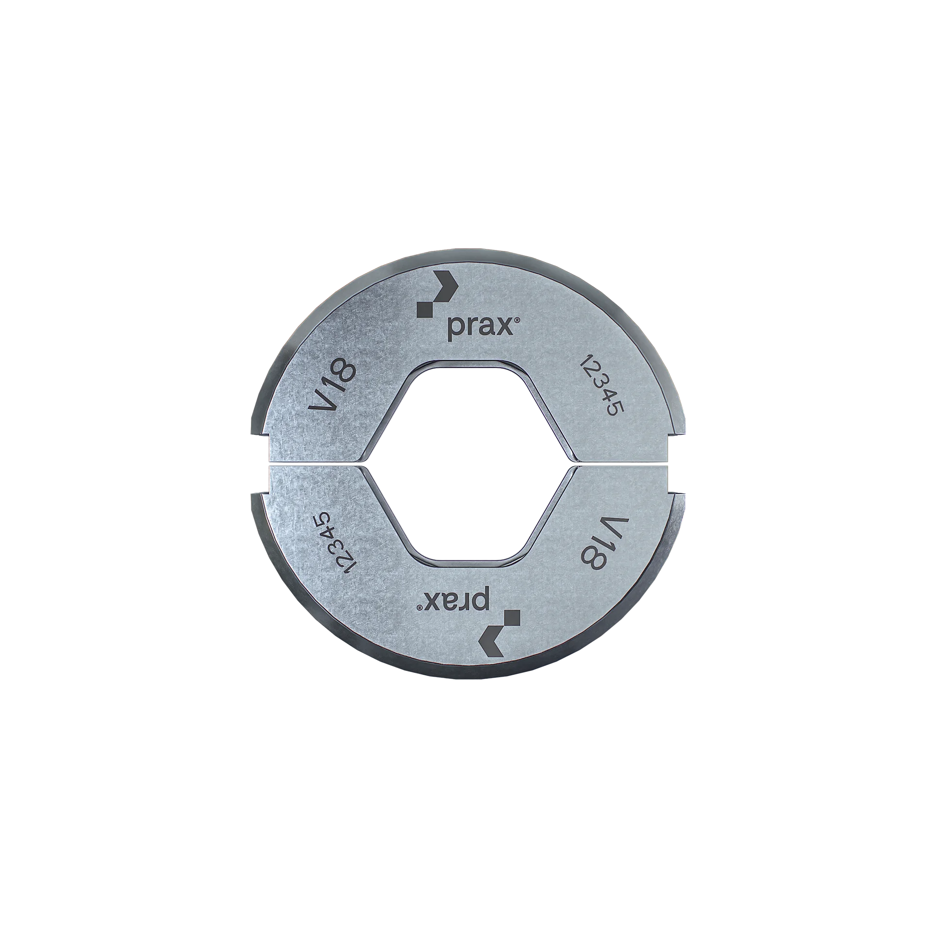 Produktbild von prax® Presseinsatz - Wechseleinsatz V18 - PE22
